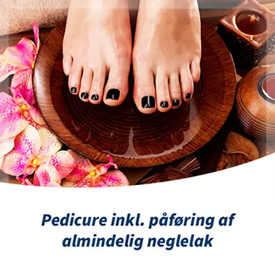 Pedicure inkl. Neglelak
